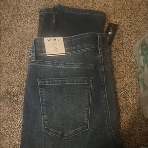 White House Black Market Blue Straight leg Jeans Classic Style